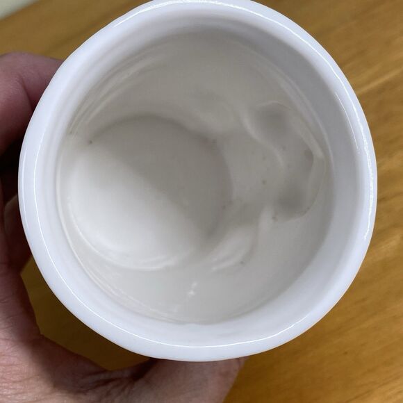 Vintage Anthropomorphic Kitschy 3-D Yellow Duck Duckling Vase Planter Cup - Picture 5 of 8